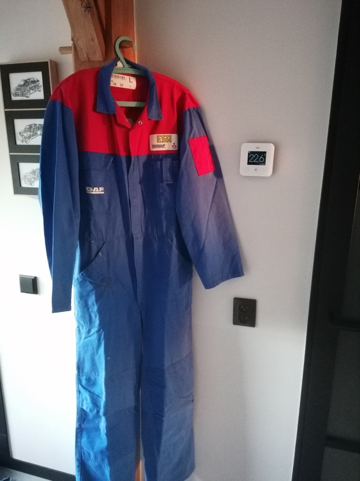 DAF Overall Werkkleding Maat L ESA GINAF Mitsubishi, Ophalen of Verzenden, Gedragen, DAF