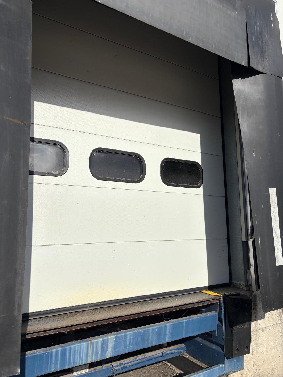 Handbediende overheaddeur snelloopdeur garagedeur evt 2 stuk, Gebruikt, Garagedeur, Ophalen of Verzenden, 120 cm of meer