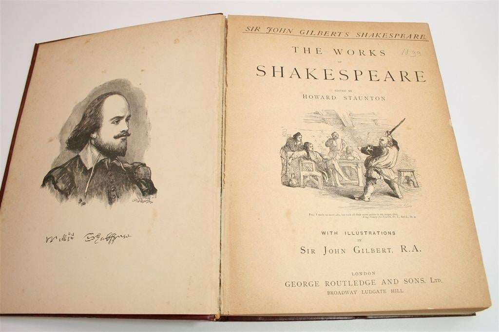 De Werken van Shakespeare [1899] — Ill. Sir John Gilbert, Antiek en Kunst, Ophalen of Verzenden