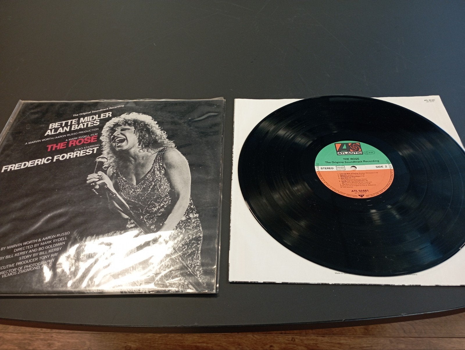 Bette Midler - The Rose LP (Originele Soundtrack), LP, Gebruikt, Soundtrack, Ophalen of Verzenden