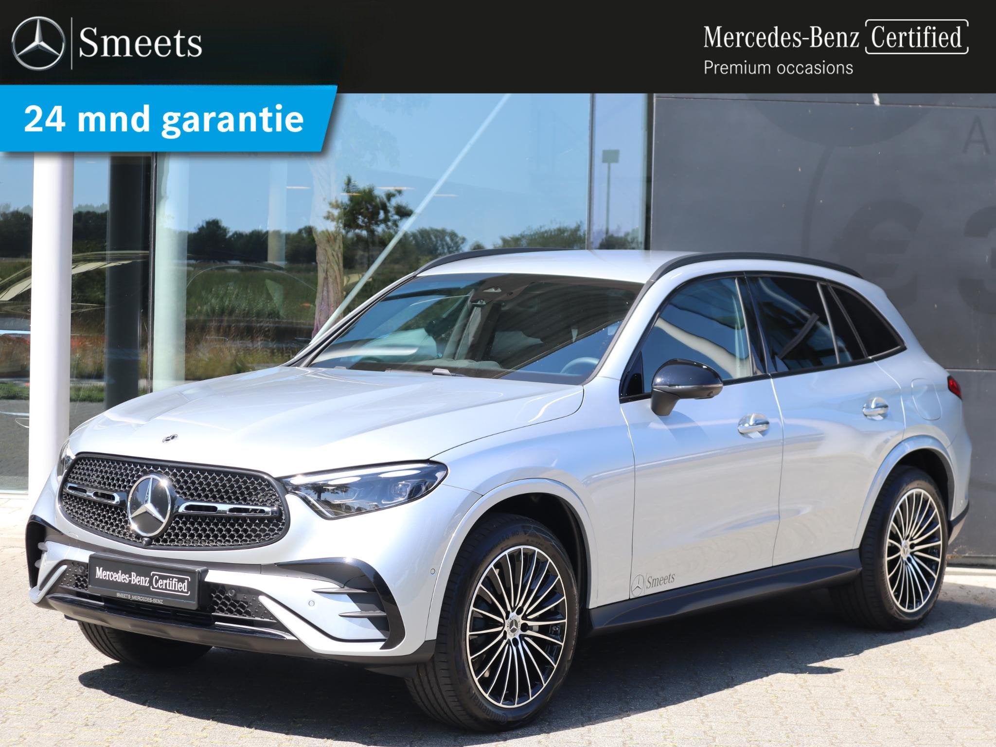 Mercedes-Benz GLC-klasse 300e 4MATIC Business Solution AMG l, Auto's, 4 cilinders, 2000 kg, Stoelverwarming, Vierwielaandrijving