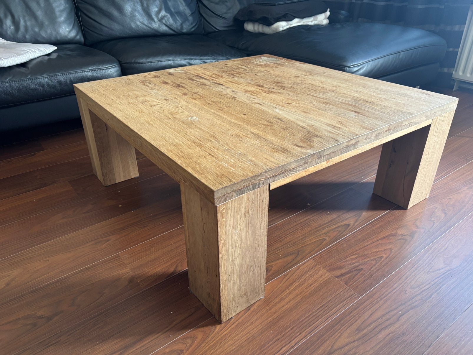 Salontafel 100x100x40cm, Ophalen, Gebruikt, 50 tot 100 cm, Vierkant