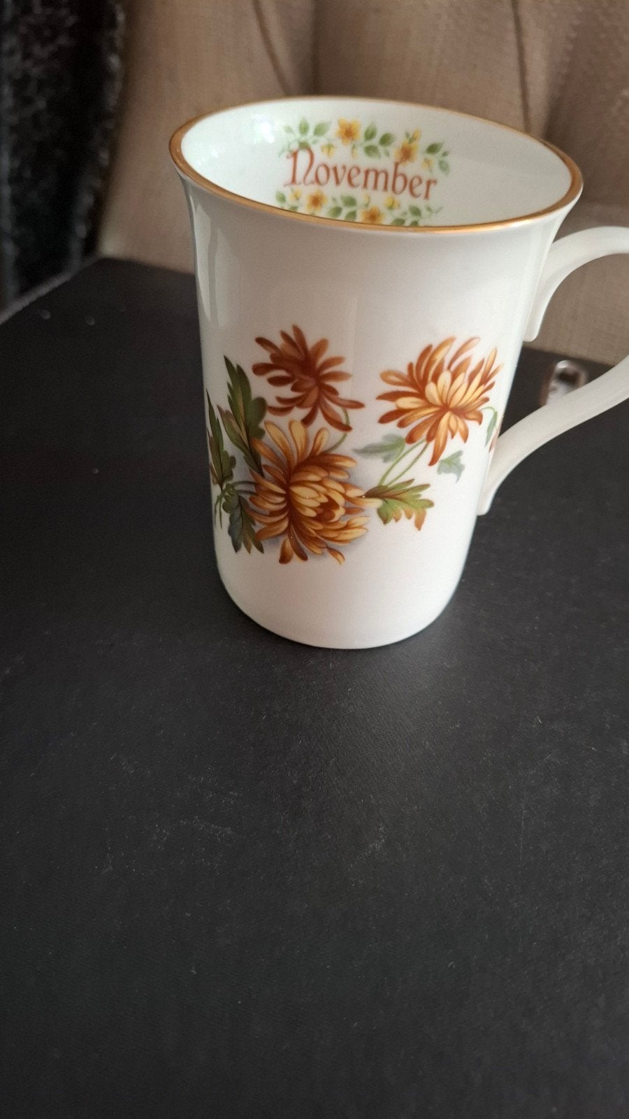 mok crown trent november staffordshire porselein, Ophalen of Verzenden