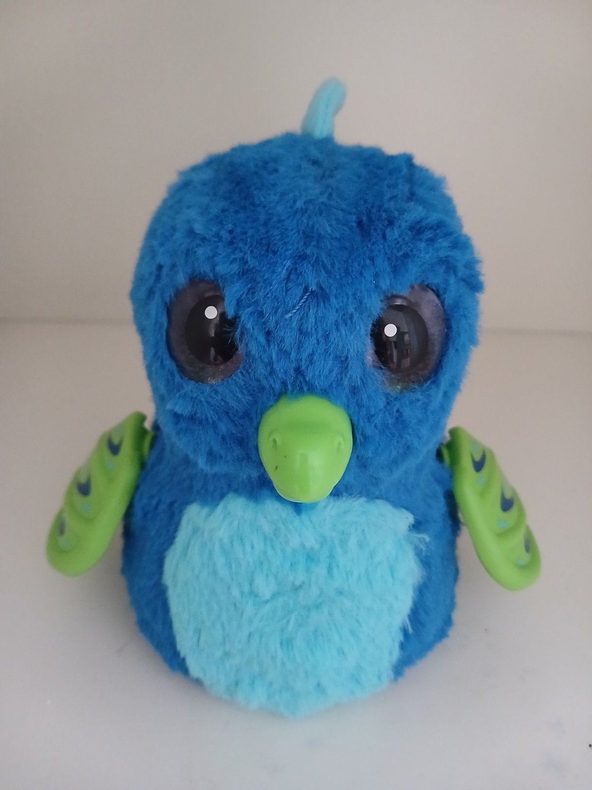 Hatchimals Draggle (Blauw/Groen) Interactieve Knuffel, Overige merken, Overige karakters, Overige typen, Blauw