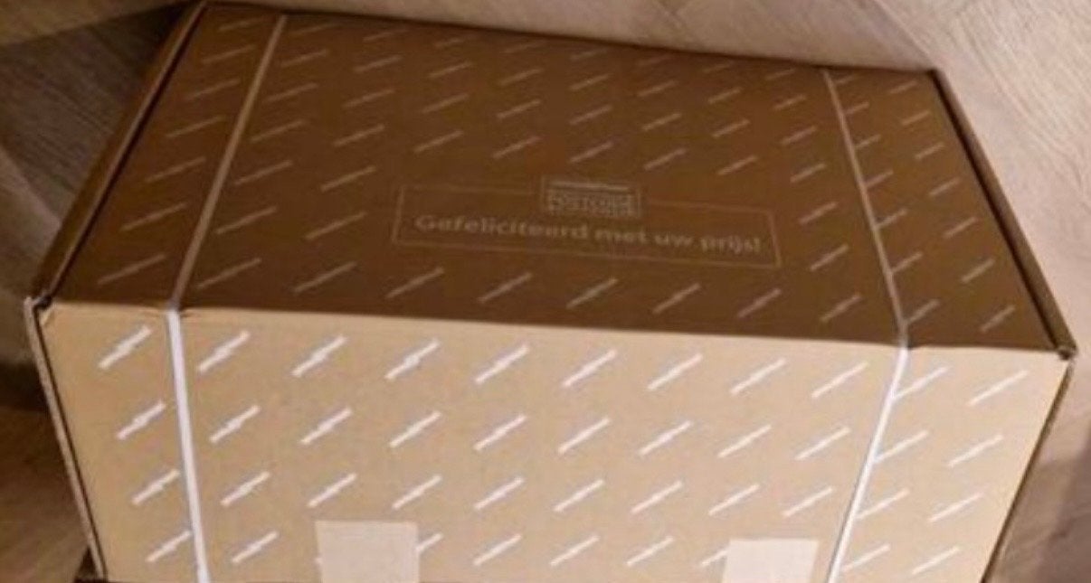 Nieuwe postcodeloterij koffer, 50 tot 60 cm, Hard kunststof, Verzenden, Nieuw