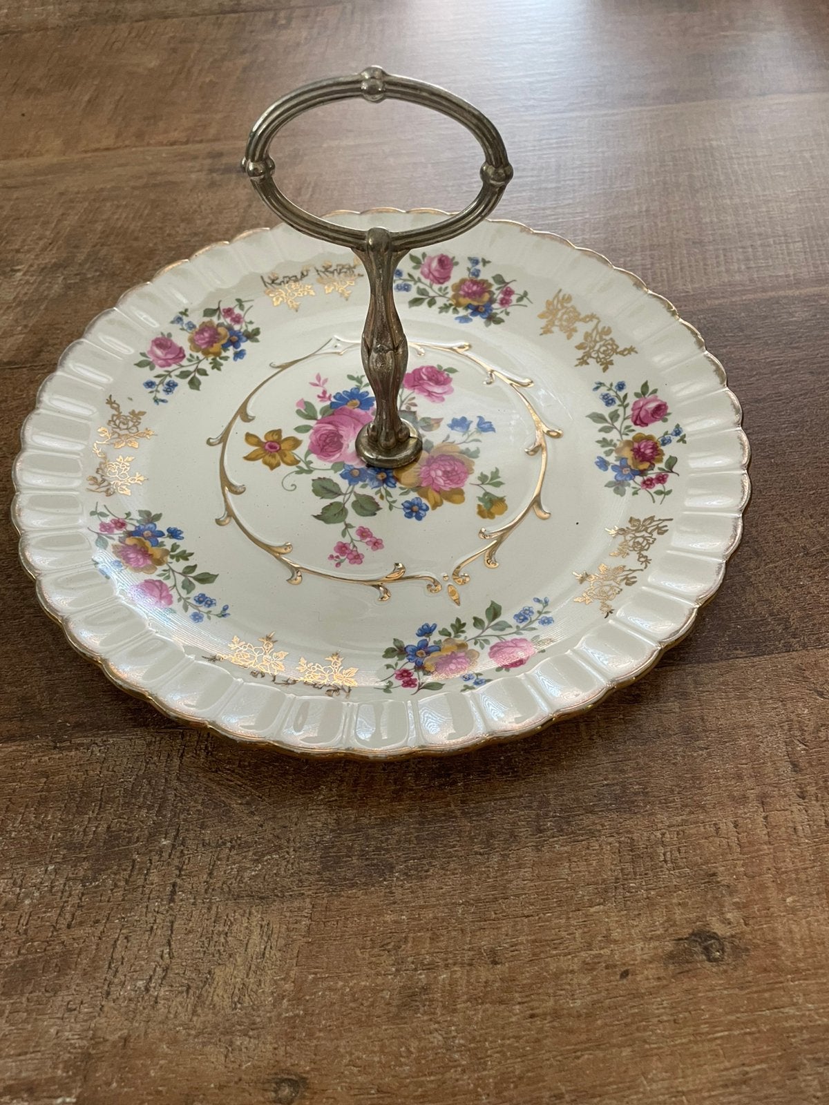 Vintage serveerschaal, Ophalen of Verzenden