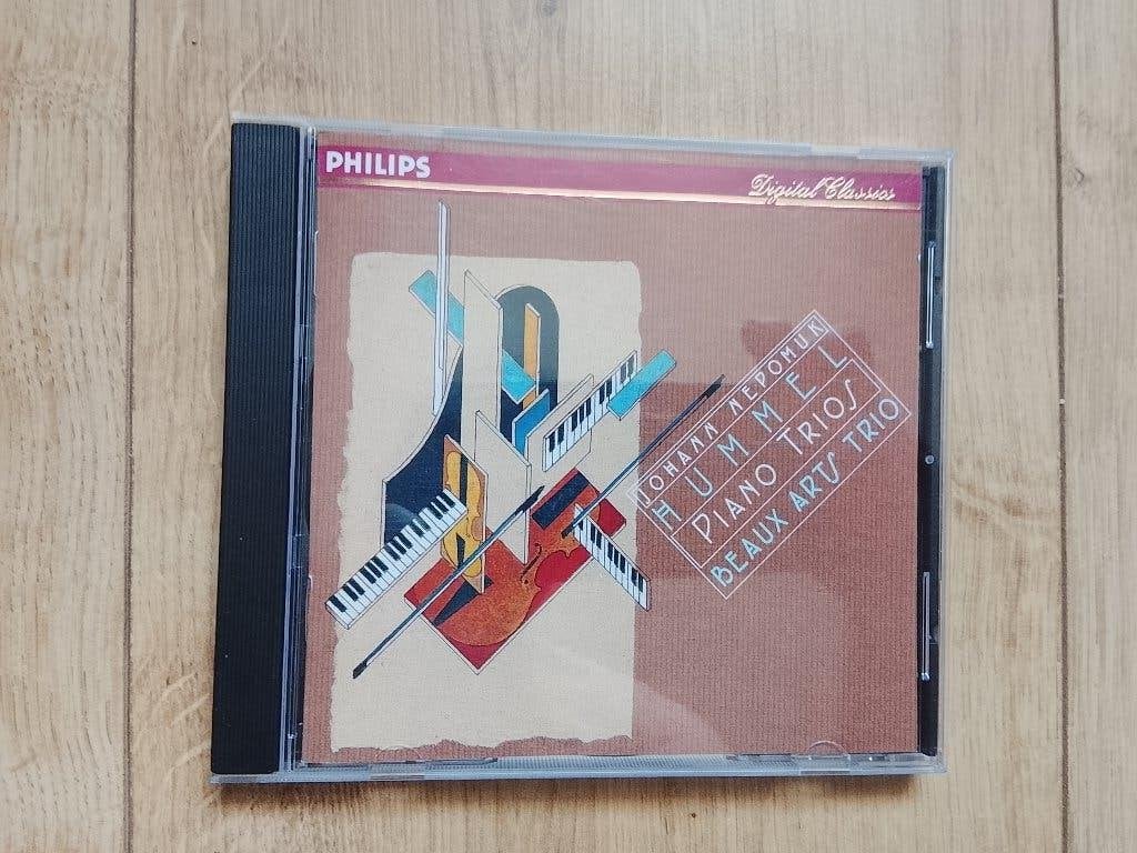 Hummel Piano Trios Beaux Arts Trio Philips Als Nieuw 5 euro, Kamermuziek, Ophalen of Verzenden, Zo goed als nieuw, Romantiek