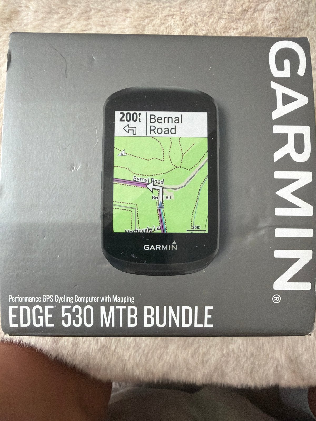 Garmin Edge 530 MTB Bundel GPS Fietscomputer, Ophalen, GPS, Zo goed als nieuw