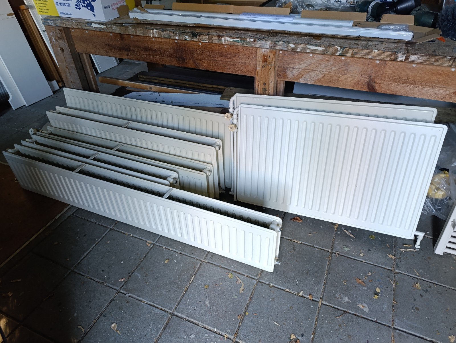 Diverse radiatoren en handdoekradiator - Gebruikt, Ophalen, Gebruikt, Radiator, 60 tot 150 cm