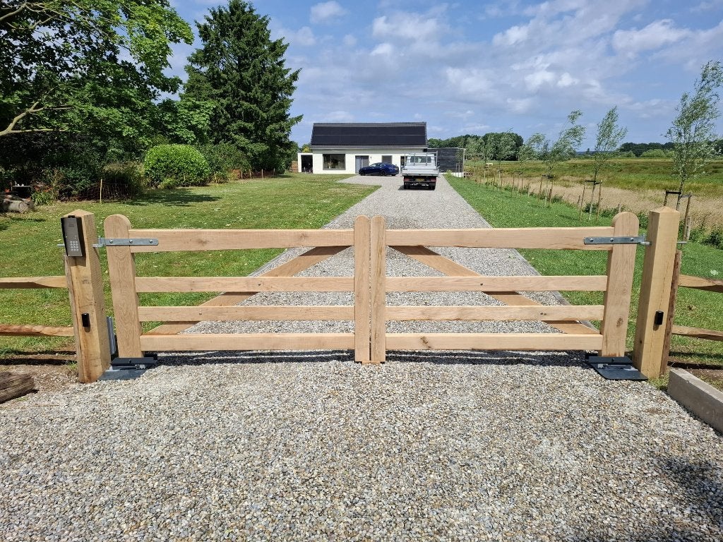 tuin-poort houten toegangspoort hek, Tuin en Terras, Nieuw, Ophalen of Verzenden, 150 tot 200 cm, Hout