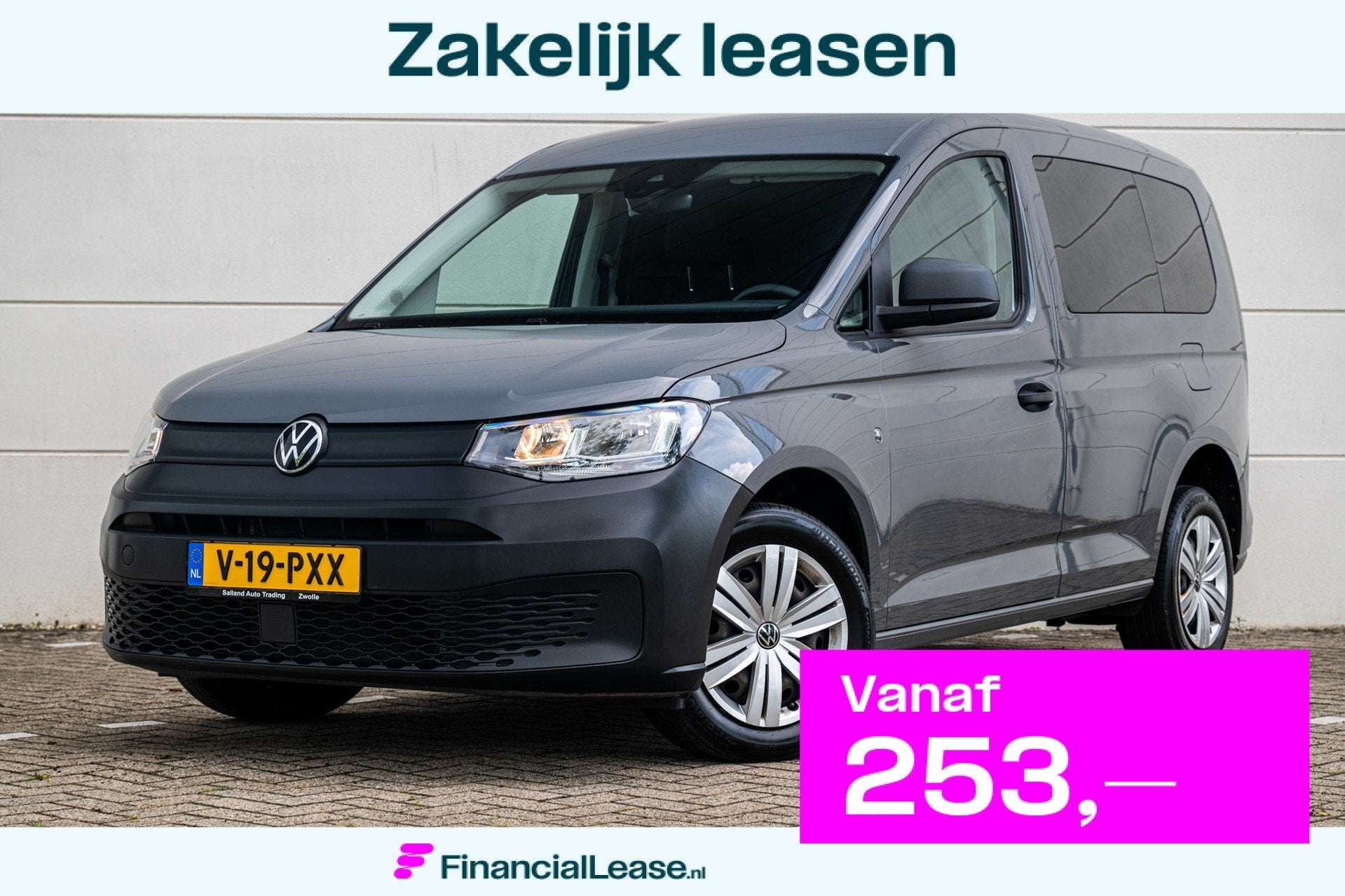 Volkswagen Caddy Cargo 2.0 TDI 102pk Style |Airco|Cruise|Sto, Voorwielaandrijving, Stof, Gebruikt, 4 cilinders