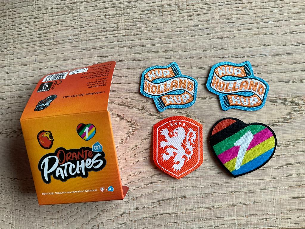 Oranje patches, Verzamelen, Albert Heijn, Ophalen of Verzenden