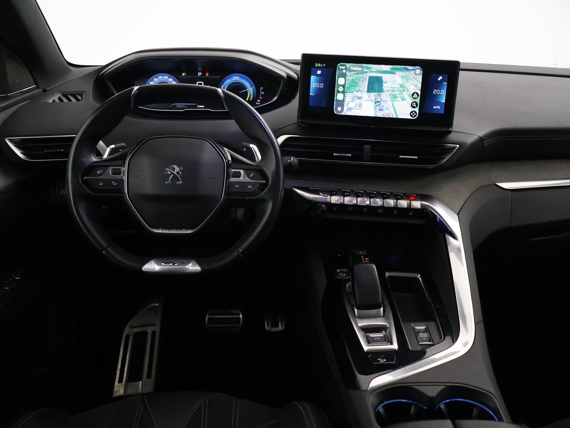 Peugeot 3008 1.6 HYbrid4 300 PK GT + PANORAMA | FOCAL AUDIO, Auto's, Peugeot, Automaat, Euro 6, 4 cilinders, Vierwielaandrijving
