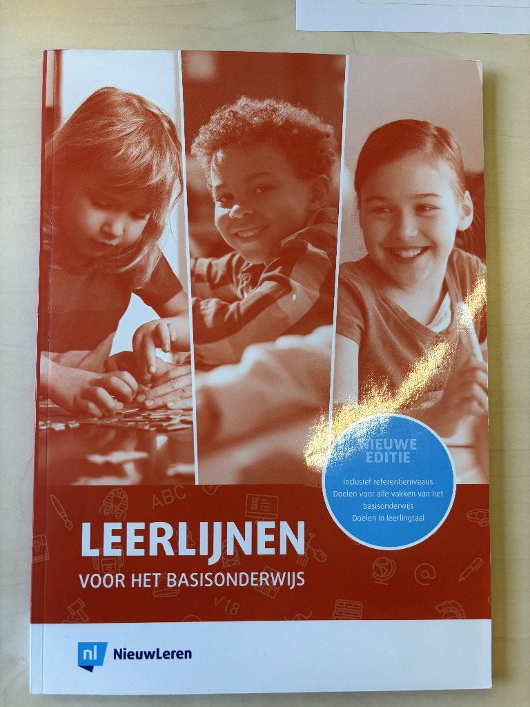 Leerlijnen voor het basisonderwijs, Boeken, Ophalen of Verzenden, Alpha, Zo goed als nieuw, HBO
