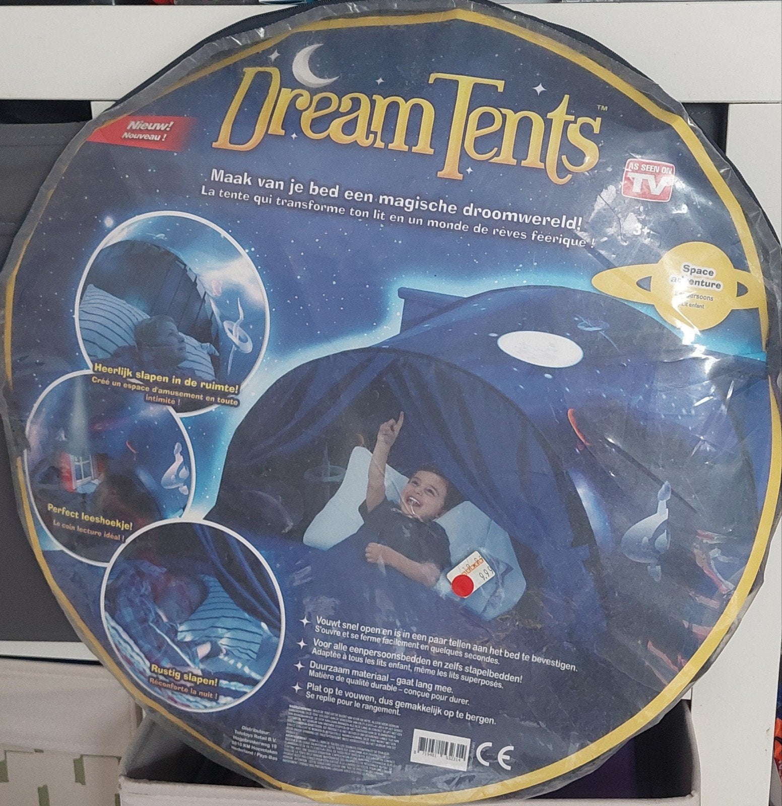 Dream Tents Space Adventure - Magische Bedtent, Ophalen of Verzenden, Zo goed als nieuw