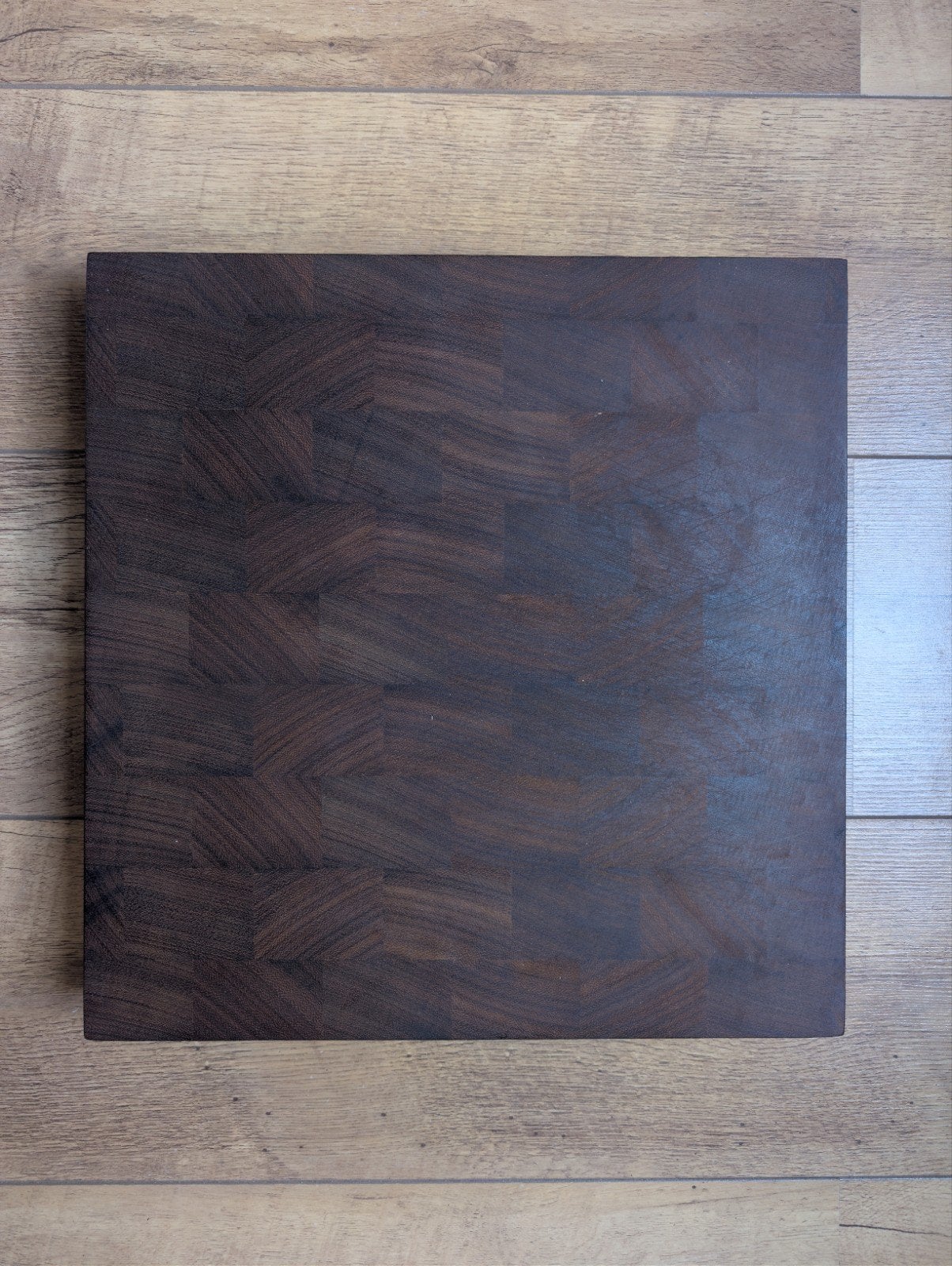 EDEN handgemaakte snijplank, Iroko-hout, Gebruikt, Hout, Snij-/serveerplank, Ophalen of Verzenden