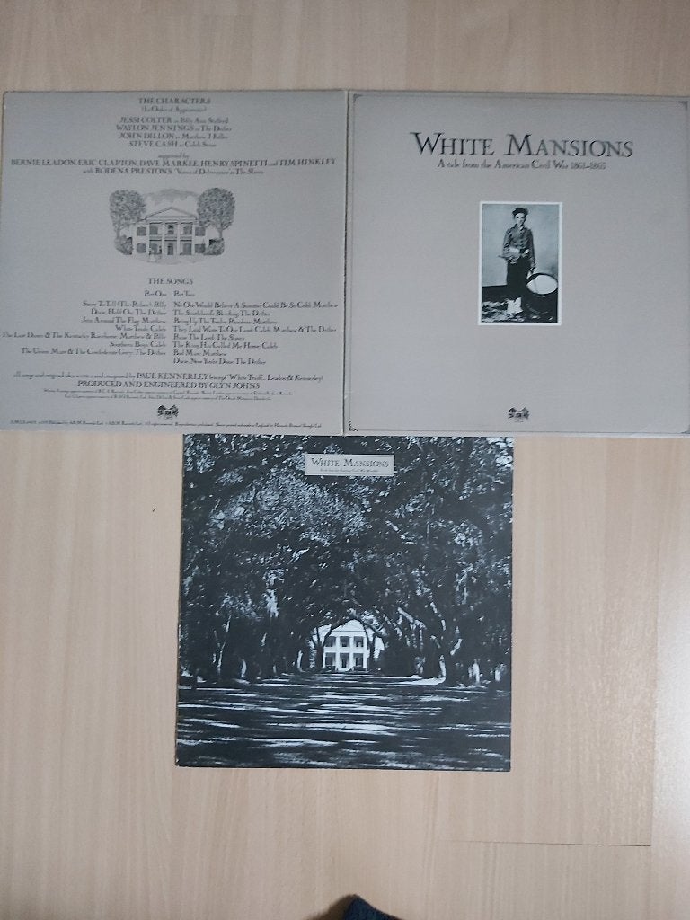 White Mansions LP (Waylon Jennings, B.Leadon, Clapton, LP, Fotohoes, Pop, Ophalen of Verzenden