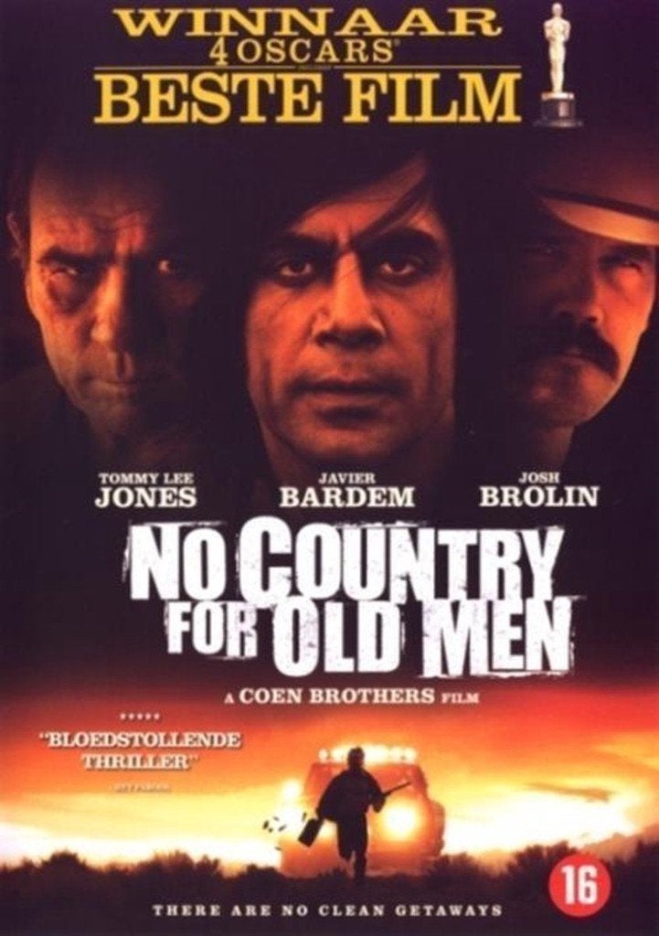 DVD No Country For Old Me (Coen brothers), Vanaf 16 jaar, Ophalen of Verzenden, Zo goed als nieuw, Overige gebieden