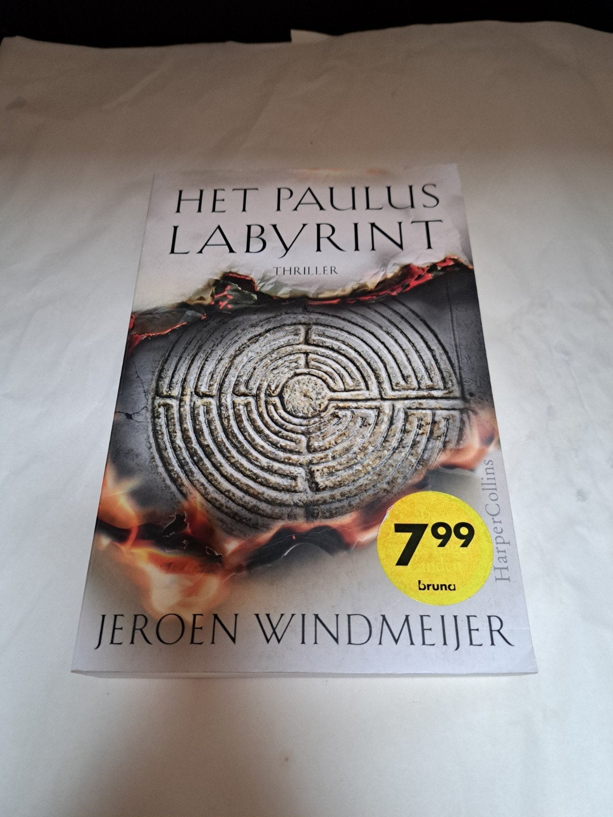 Het Paulus Labyrint - Jeroen Windmeijer (Thriller), Boeken, Ophalen of Verzenden, Zo goed als nieuw, Jeroen Windmeijer