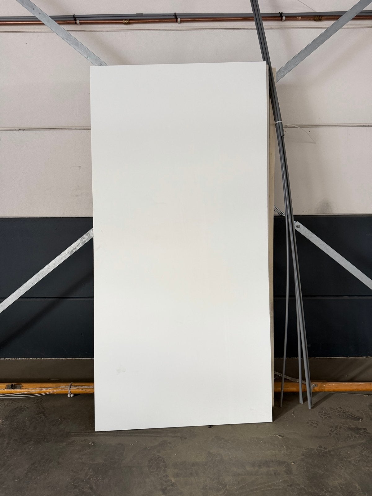 7 platen multiplex 122x240 cm, 10 mm dik, met grondlak, Doe-het-zelf en Verbouw, Ophalen, Gebruikt, Minder dan 25 mm, 200 tot 250 cm