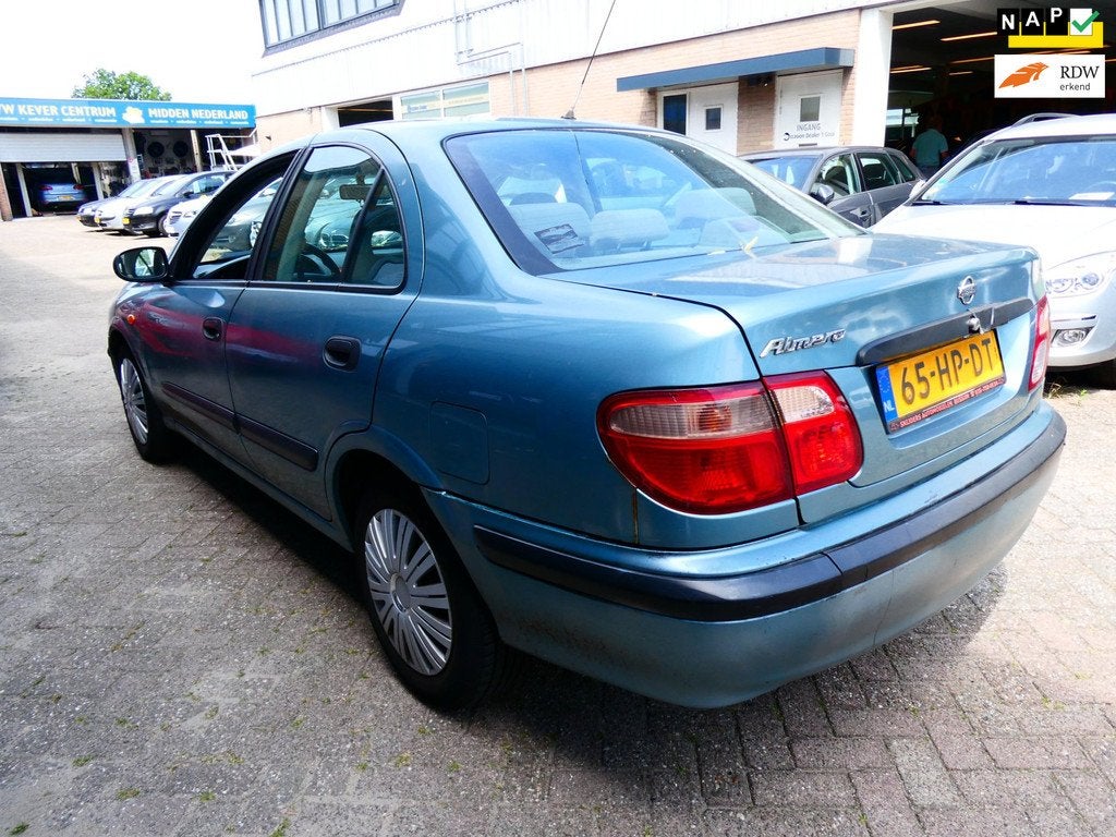 Nissan Almera 1.8 Sedan Automaat Airco EXPORT ZO MEENEMEN, Auto's, Nissan, Bedrijf, Te koop, Almera, ABS, Airbags, Airconditioning