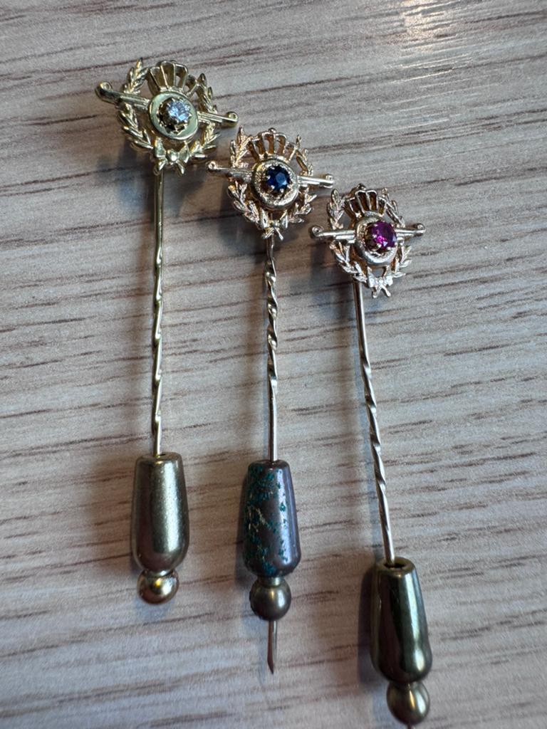Gouden jubileum speldjes DAF, Sieraden, Tassen en Uiterlijk, Ophalen of Verzenden, Goud