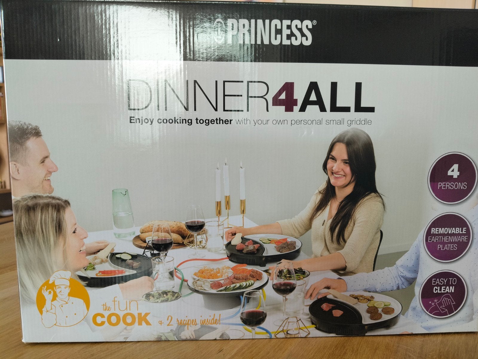 Dinner 4 all, Ophalen, Zo goed als nieuw