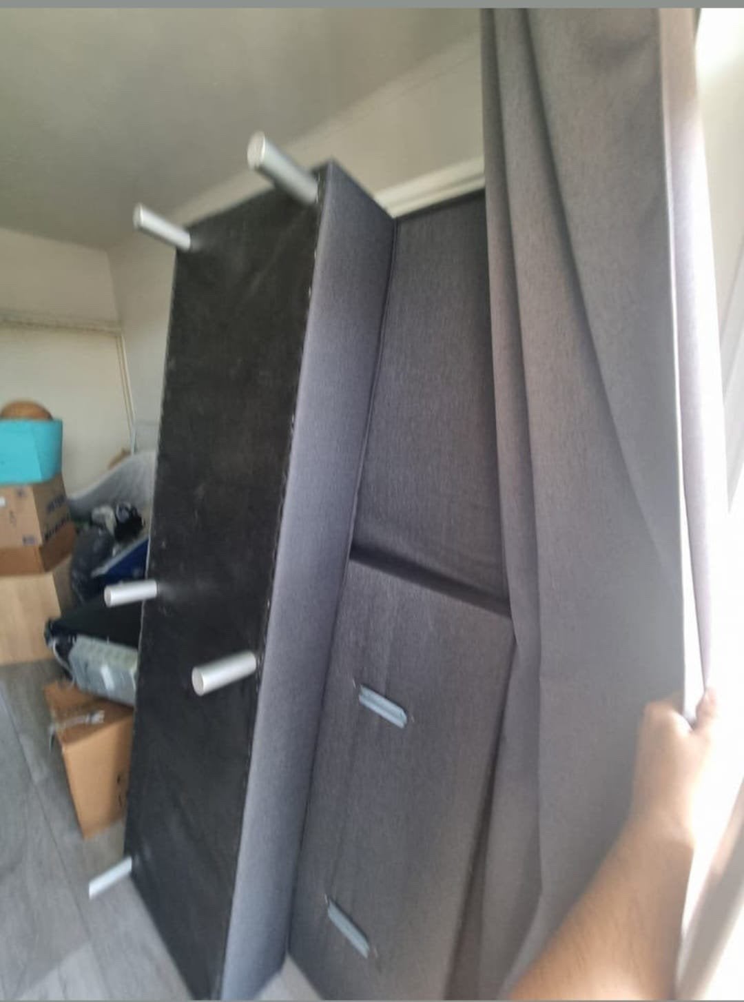 boxspringbed van Leen Bakker, Ophalen, Tweepersoons, 140 cm, Zo goed als nieuw