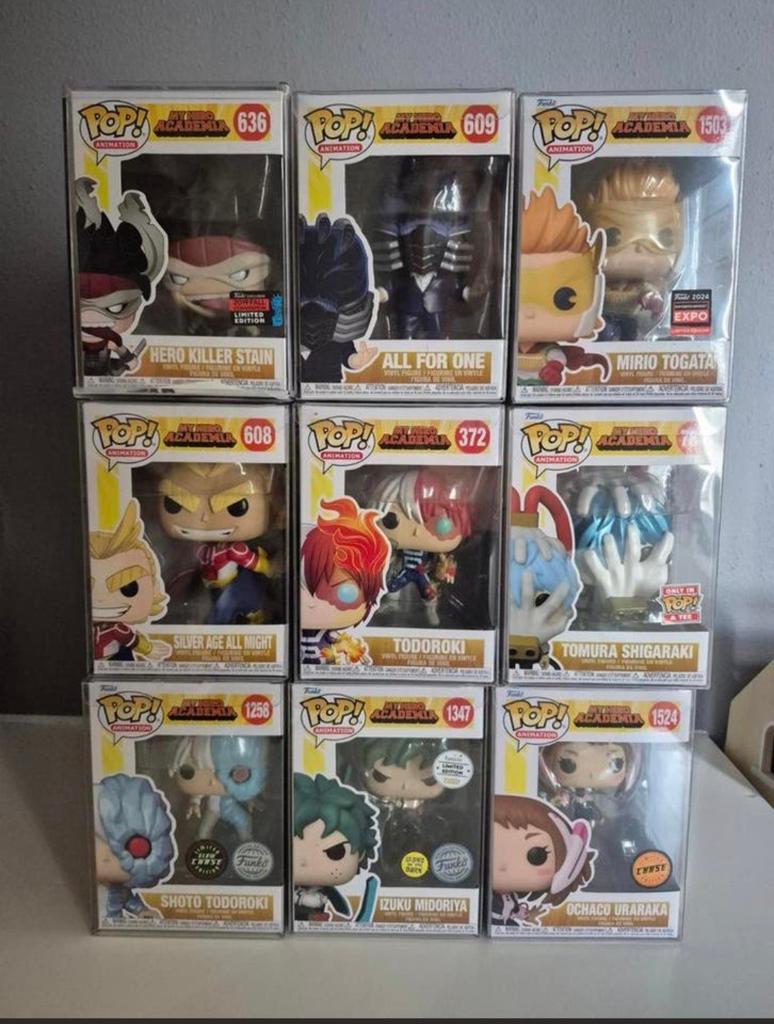 My Hero Academia Funko Pop! Collectie (9 stuks), Ophalen of Verzenden, Nieuw