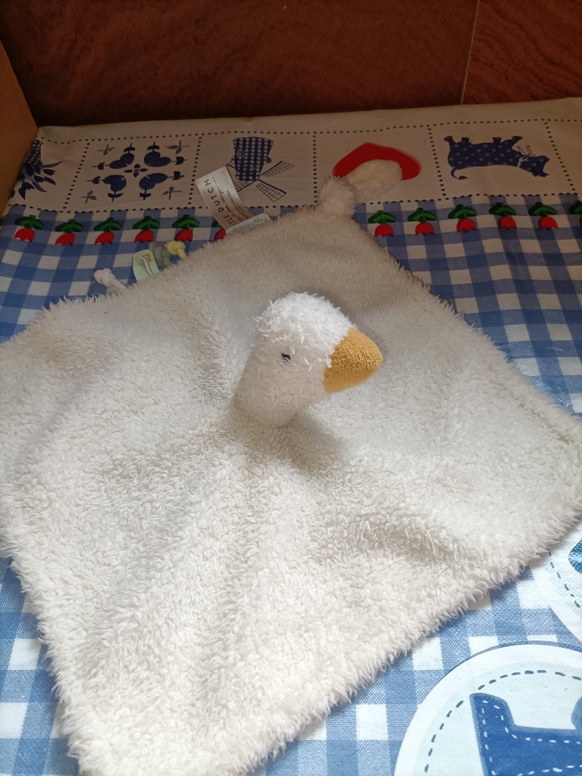 Gans knuffeldoekje Little Dutch, Ophalen of Verzenden, Zo goed als nieuw, Overige typen