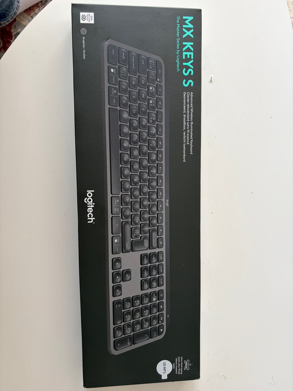 Logitech MX KEYS S, Computers en Software, Toetsenborden, Ophalen, Nieuw