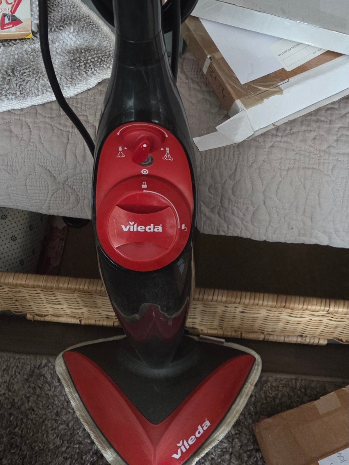 Vileda stoomreiniger, Ophalen, Nieuw