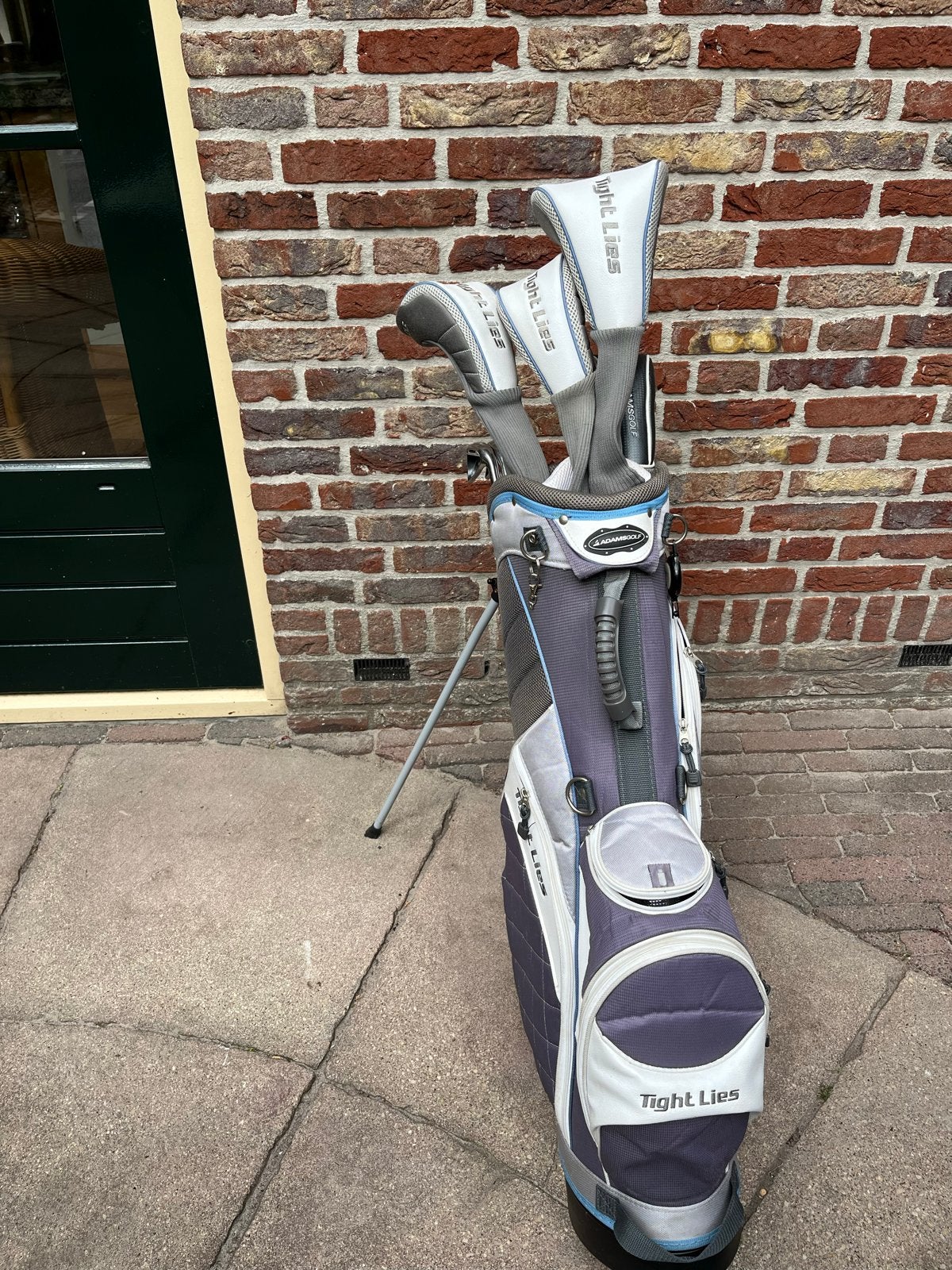 Mooie heren of dames golftas met 11 clubs, Ophalen, Gebruikt, Set, Overige merken