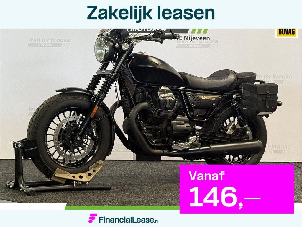 Moto Guzzi V 9 BOBBER - 2017, Motoren, Motoren | Moto Guzzi, 853 cc, Bedrijf, Meer dan 35 kW, Toermotor