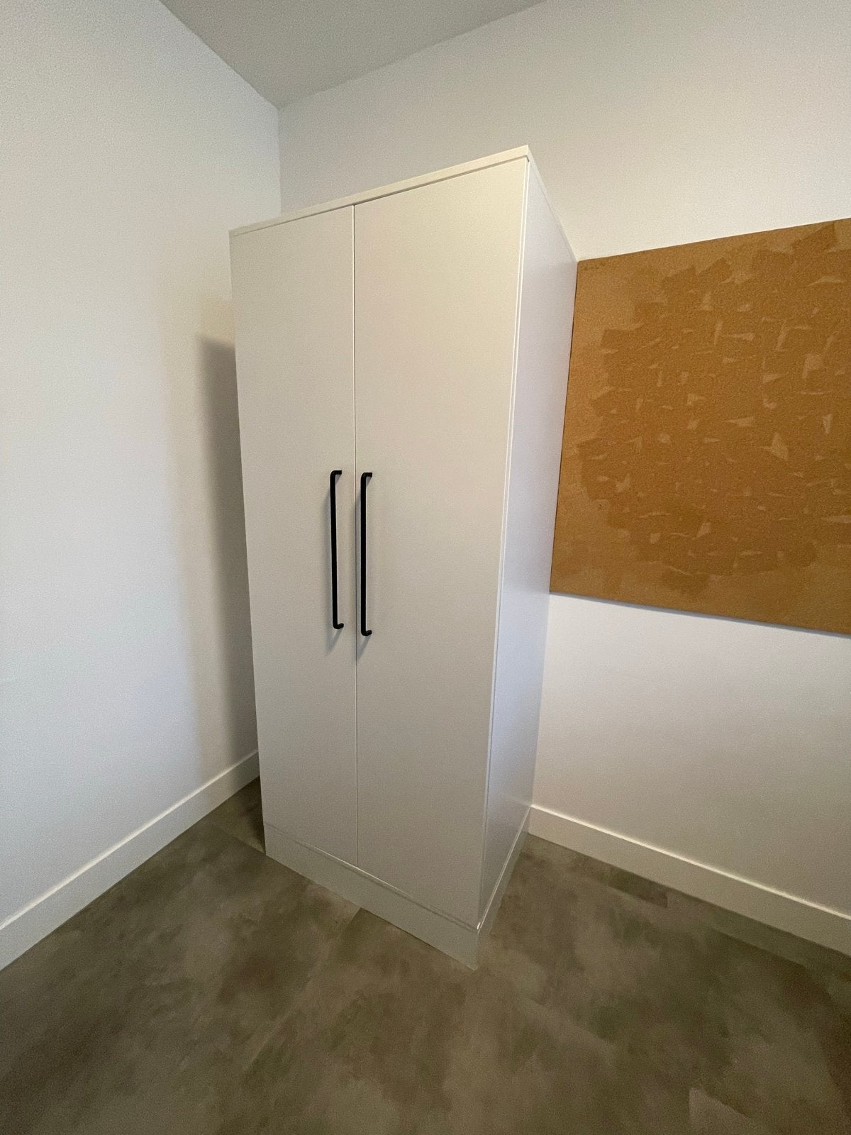 IKEA Platsa kast 80x57x180 cm met deuren en legplanken, Ophalen, 50 tot 100 cm, Zo goed als nieuw, 150 tot 200 cm