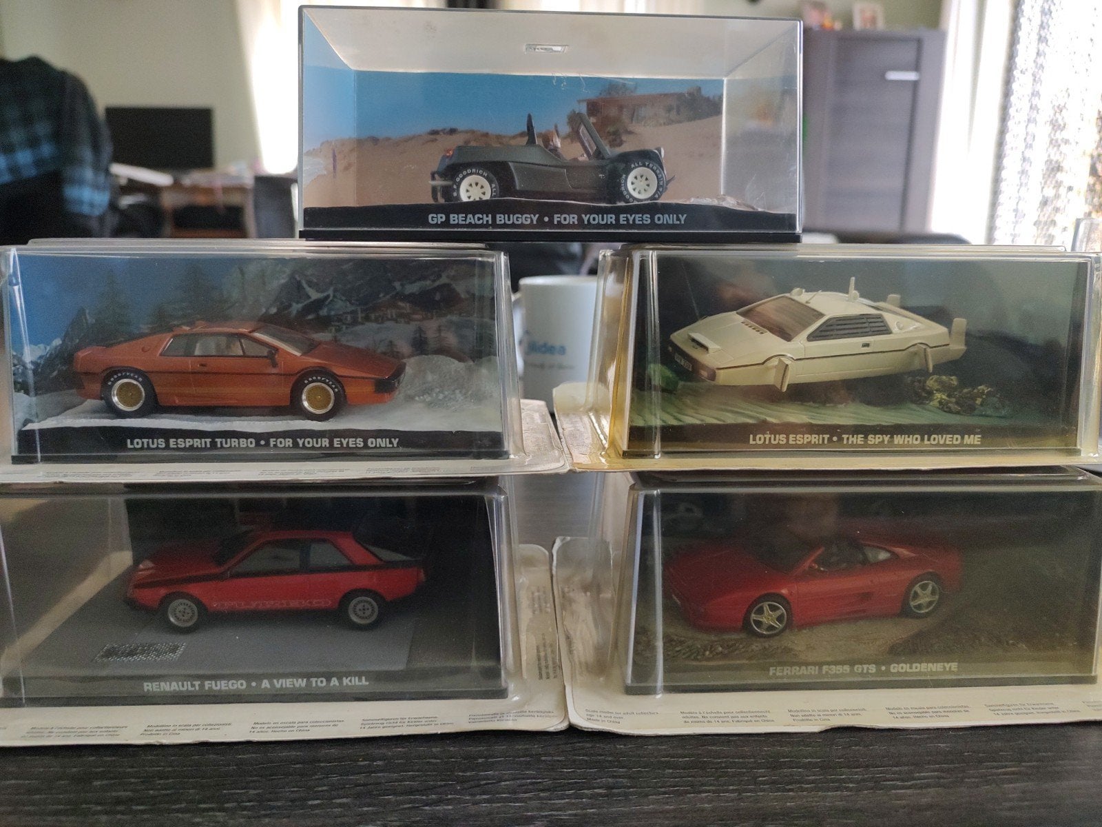 James Bond Auto's Collectie - 5 Stuks Schaalmodellen 1/43, Ophalen of Verzenden, Zo goed als nieuw