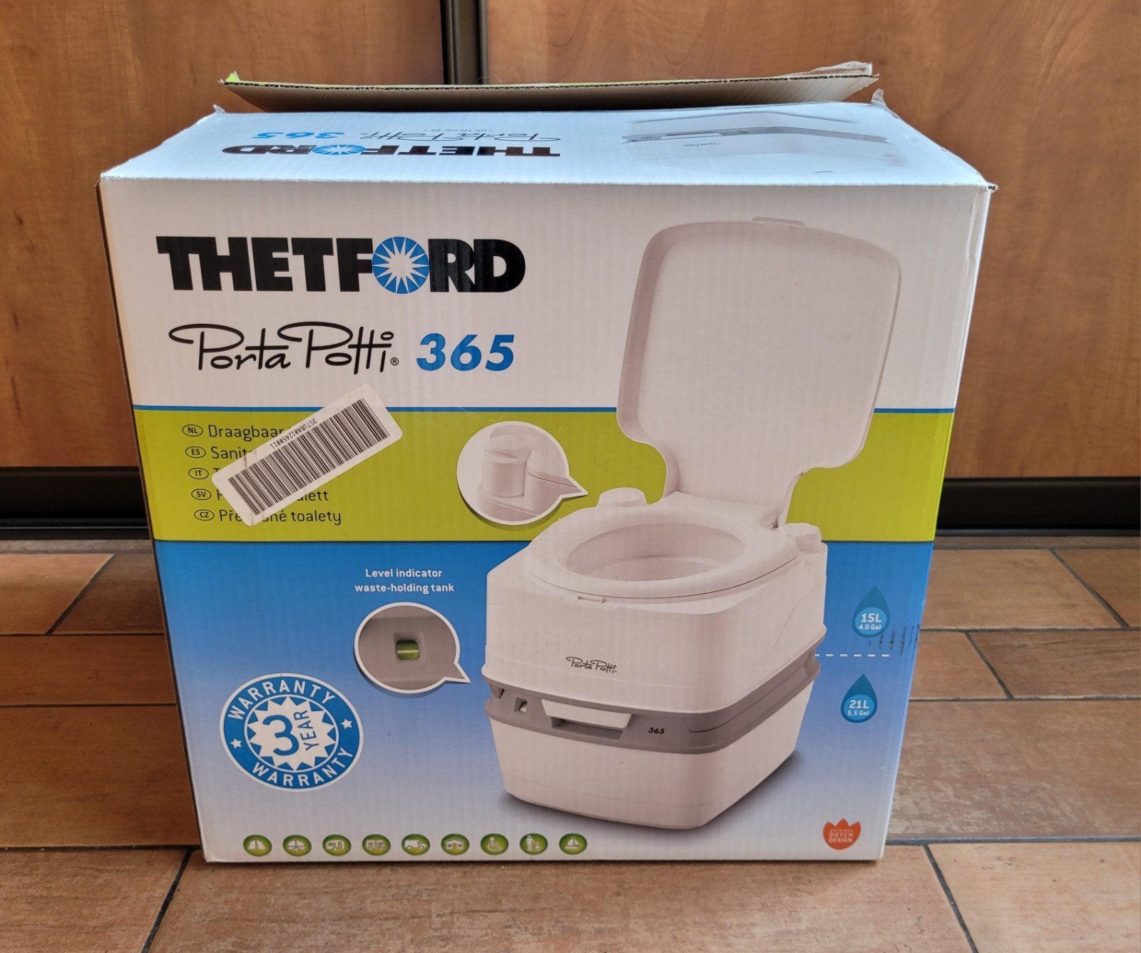 Thetford Porta Potti 365 Draagbaar Toilet, Ophalen, Zo goed als nieuw