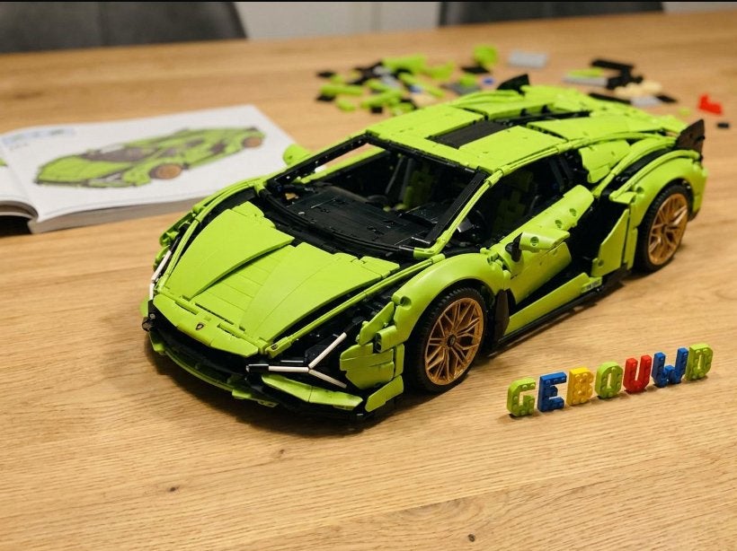 Lamborghini Technisch Lego 18 +, Ophalen, Zo goed als nieuw