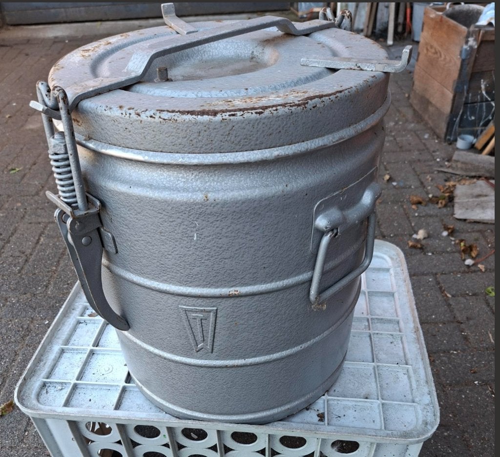 GROTE THERMO CONTAINER  /  INOX KETEL, Huis en Inrichting, Keuken | Potten en Pannen, Pot, Bus of Blik, Ophalen of Verzenden, Zo goed als nieuw