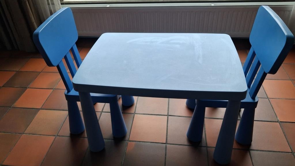 Ikea tafeltje en 2 stoeltjes, Ophalen, Gebruikt, Tafel(s) en Stoel(en)