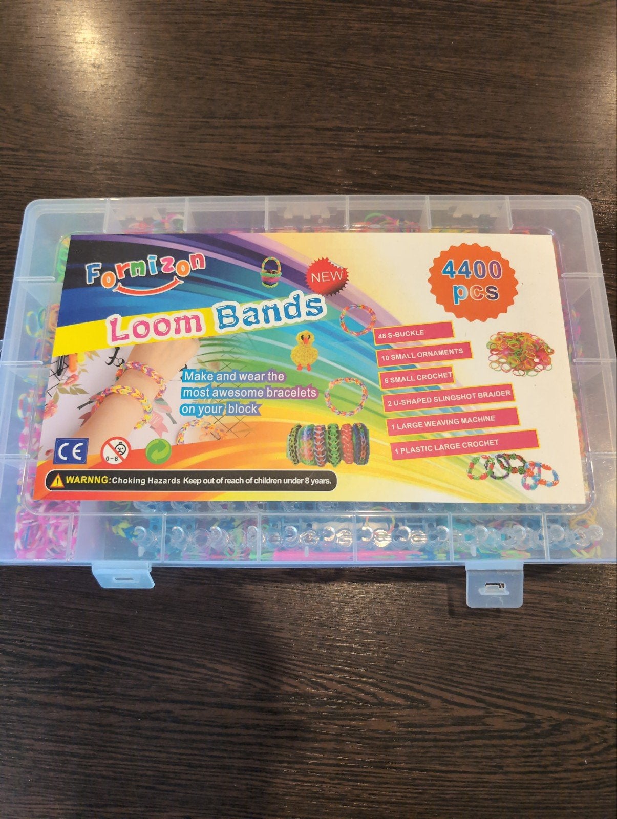 Fornizon Loom Bands Set - 4400 Stuks Knutselplezier, Ophalen, Gebruikt, Knutselmateriaal