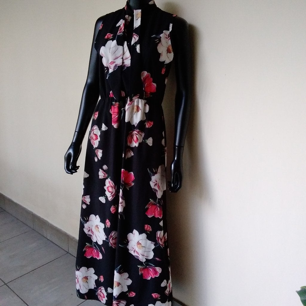 Lange stijlvolle zomerjurk, Kleding | Dames, Maat 38/40 (M), Verzenden, Lange zomerjurk, Zo goed als nieuw