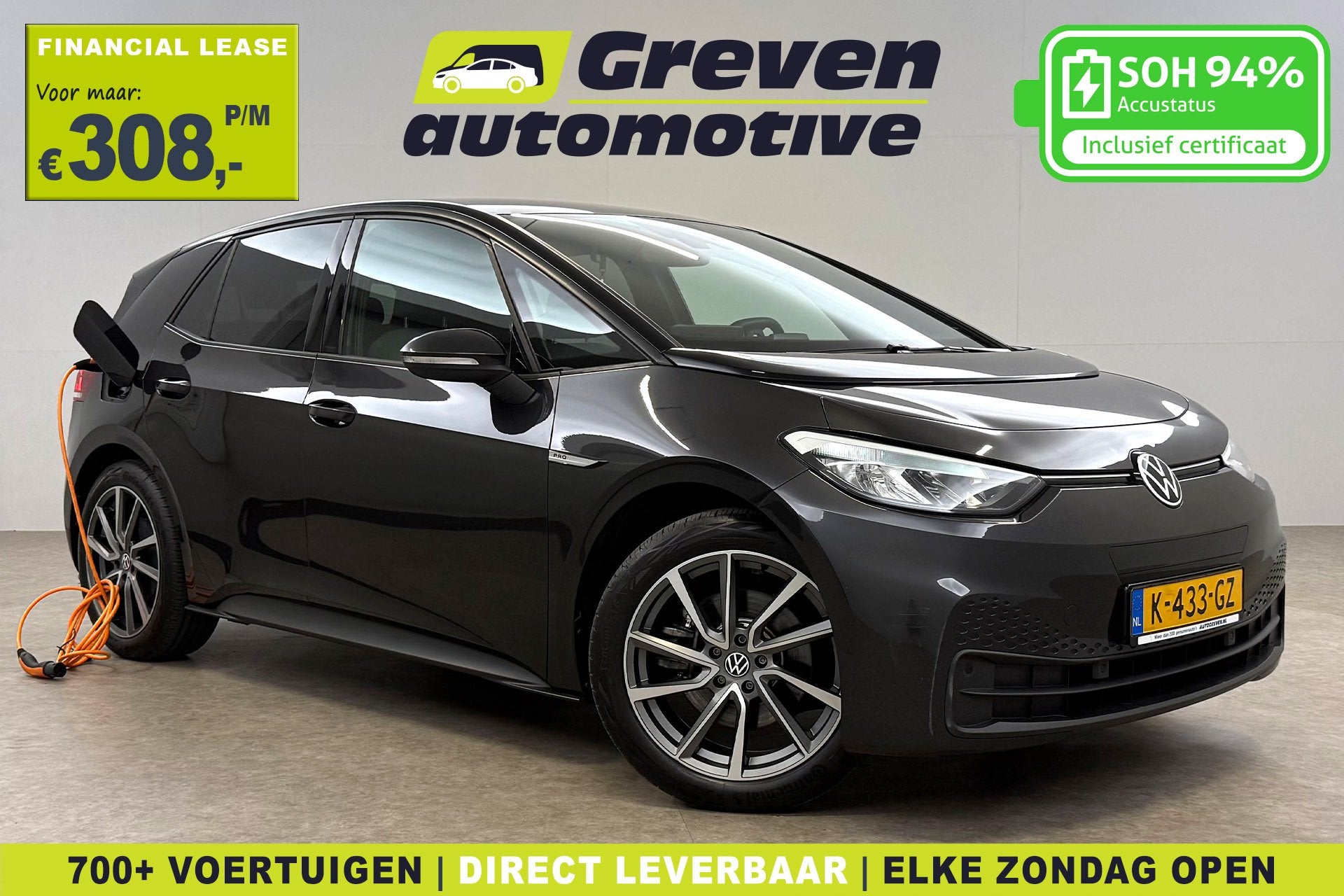 Volkswagen ID3 Life 58 kWh | Snelladen | SOH 94% | Sfeer | V, Auto's, Automaat, Gebruikt, ID.3, Origineel Nederlands