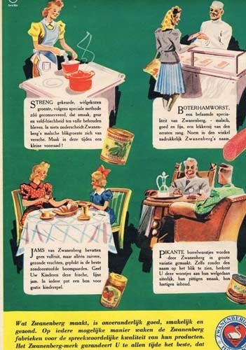 Zwanenberg - Advertentie uit Tijdschrift 1940, Verzamelen, Ophalen of Verzenden, Gebruikt