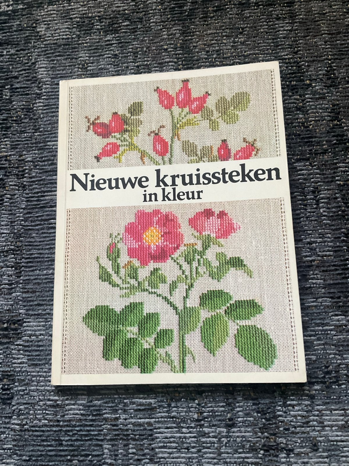 Nieuwe kruissteken in kleur - Borduurpatronen boek, Ophalen of Verzenden, Gelezen, Borduren en Naaien