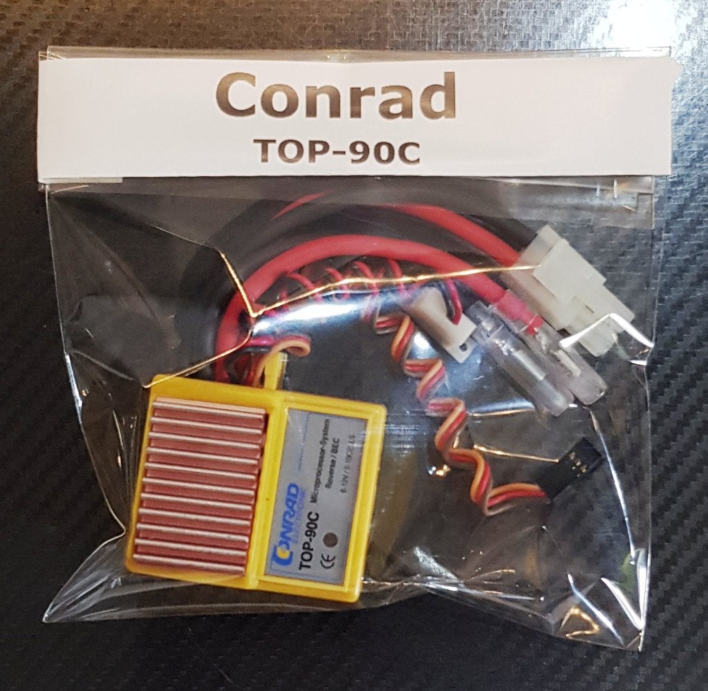 Conrad TOP-90C Elektronische snelheidsregelaar (ESC), Verzenden, Zo goed als nieuw