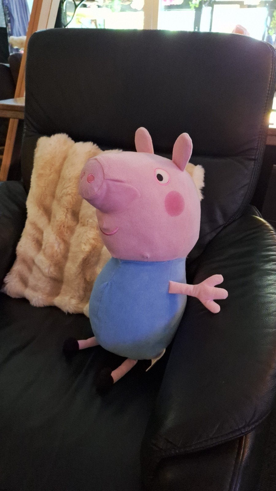 George Peppa Pig knuffel 40 cm, Gebruikt, Overige typen, Ophalen of Verzenden, Peppa Pig