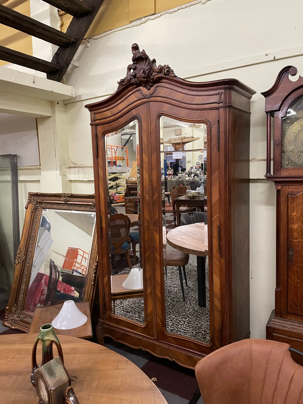 Zeer nette Franse spiegelkast, Ophalen of Verzenden