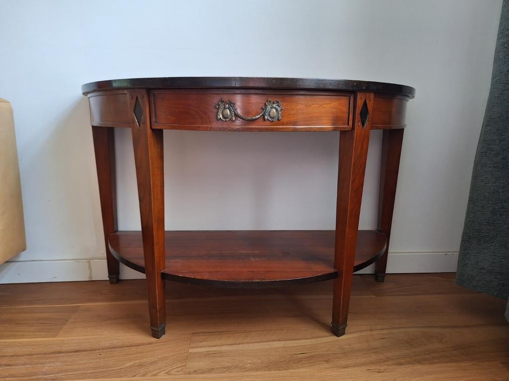 Geka sidetable kersenhout / mahoniehout, Ophalen