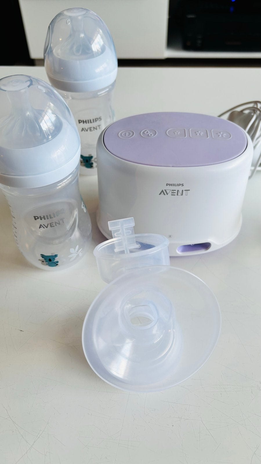 Philips Avent kolfset met nieuwe flesjes, Ophalen of Verzenden, Zo goed als nieuw
